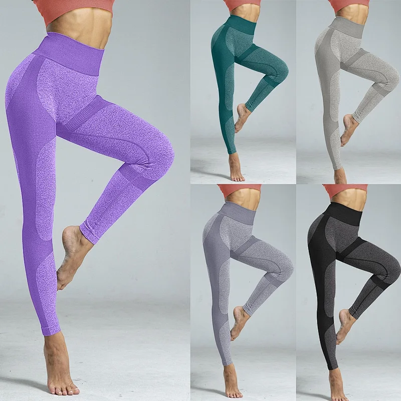 Women's Ruched Butt Lifting High Waist Yoga Pants Tummy Control Stretch Workout Leggings