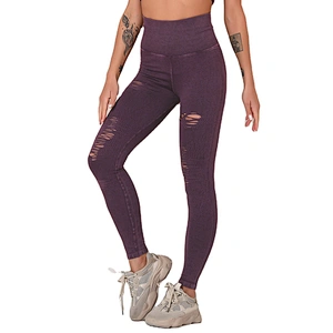 Women Sexy Butt Lifting Yoga Leggings Sport Tights Hollow Out Tummy Control High Waist Seamless Yoga Pants