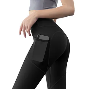 Women's Workout Leggings with Pockets High Waisted Pattern Yoga Pants for Women Tummy Control Yoga Leggings