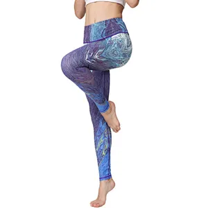 Custom Logo Printing Seamless Sports Fitness Dance Yoga Pants Leggings for women