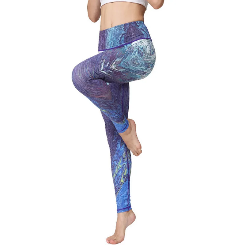 Custom Logo Printing Seamless Sports Fitness Dance Yoga Pants Leggings for women