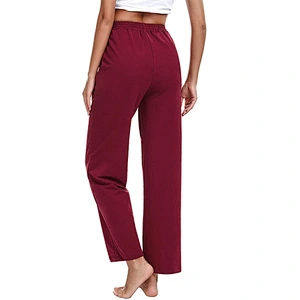 New women anti-wrinkle joggers blank elastic Sweatpants Ladies Track Pants Lounge Pant