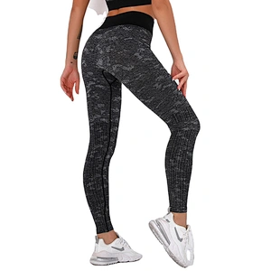 2021 Amazon Hot Womens Tummy Control Butt Lift Workout Sports Pants High Waisted Yoga Leggings