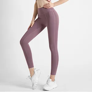 Women's Workout Leggings with Pockets High Waisted Pattern Yoga Pants for Women Tummy Control Yoga Leggings