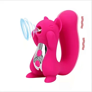 Sex Sucking Toys Vibrator squirrel Powerful Clitoris Sucker Tongue Stimulator Nipple Vagina for Female