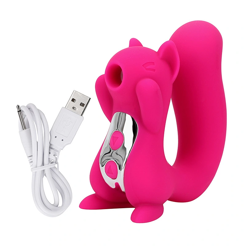 Sex Sucking Toys Vibrator squirrel Powerful Clitoris Sucker Tongue Stimulator Nipple Vagina for Female