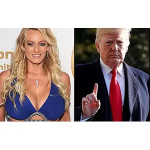 When Trump’s lover appeared at the International Adult Exhibition