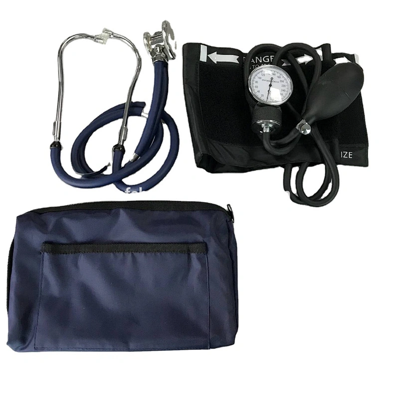 High Quality Doctor Medical Kit Cheap Nurse Kit Portable Stethoscope Kit Electric Blood Pressure Monitor Ce OEM Sphygmomanometer