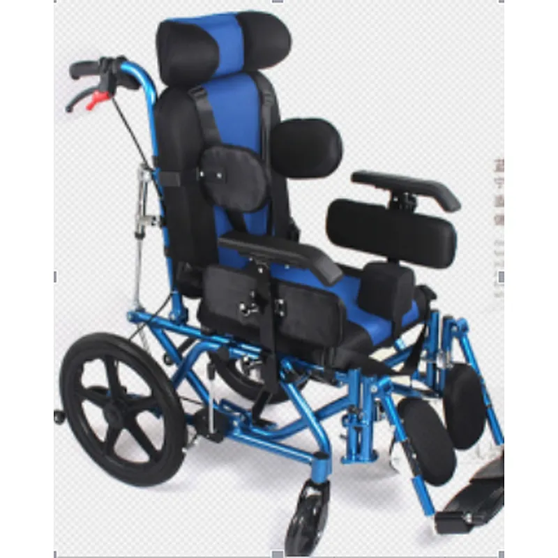Aluminum Foldable Frame Manual Cerebral Palsy Wheelchair for Cerebral Palsy Walker