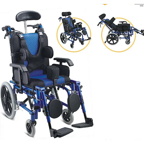 Aluminum Foldable Frame Manual Cerebral Palsy Wheelchair for Cerebral Palsy Walker
