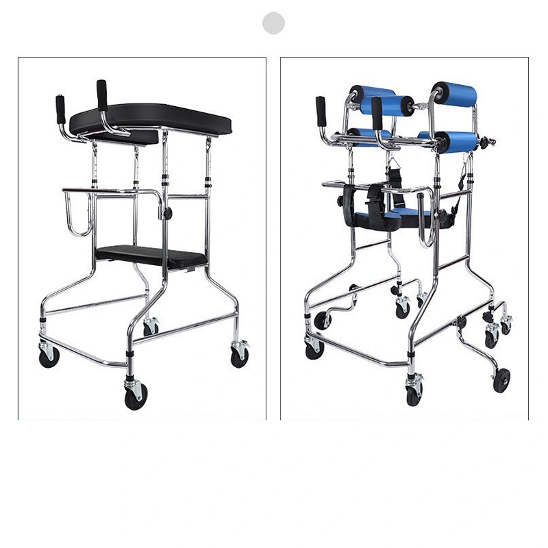 Cerebral Palsy Hemiplegia Patients Walking Training Aids Rehabilitation Walker for Adults