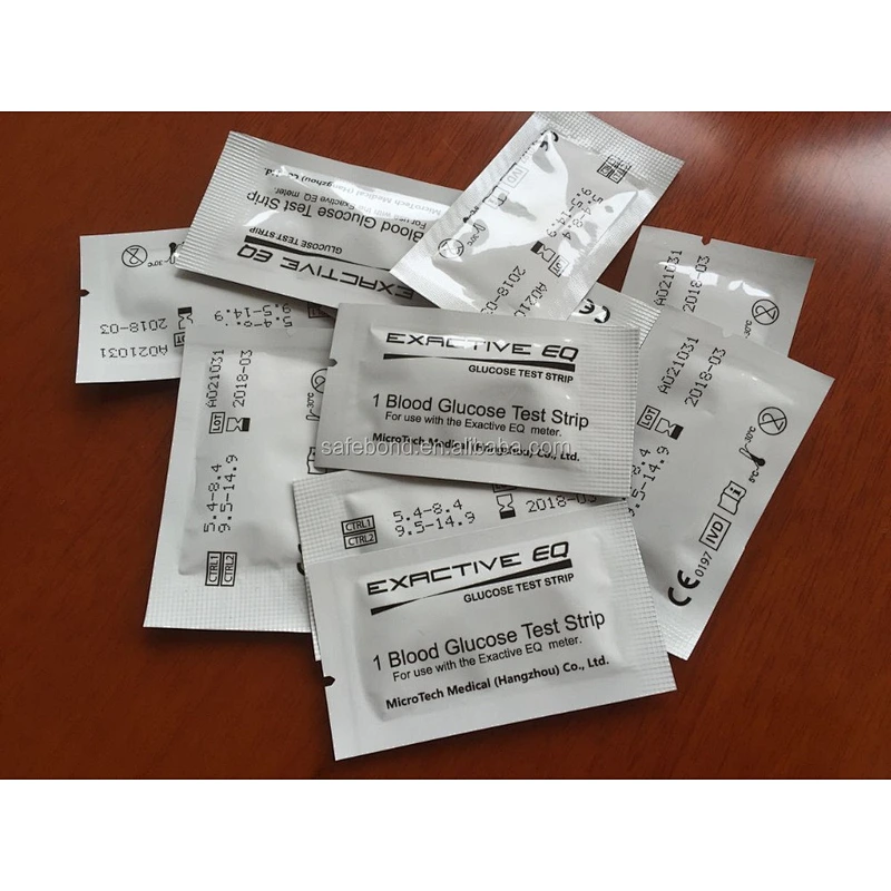Safebond Diabetic Testing Kit Blood Glucose Monitoring System Quick Check Blood Glucose Meter Electric Plastic Ce White OEM