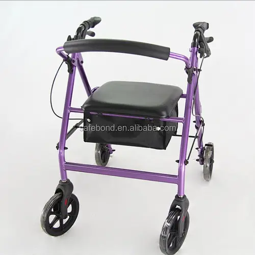 Aluminum Mobility Walker Rollator Foldable Rollator