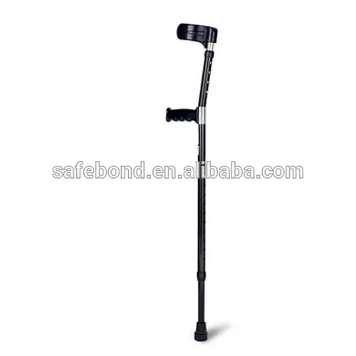 walking cane hands free crutch wuth rubber tips