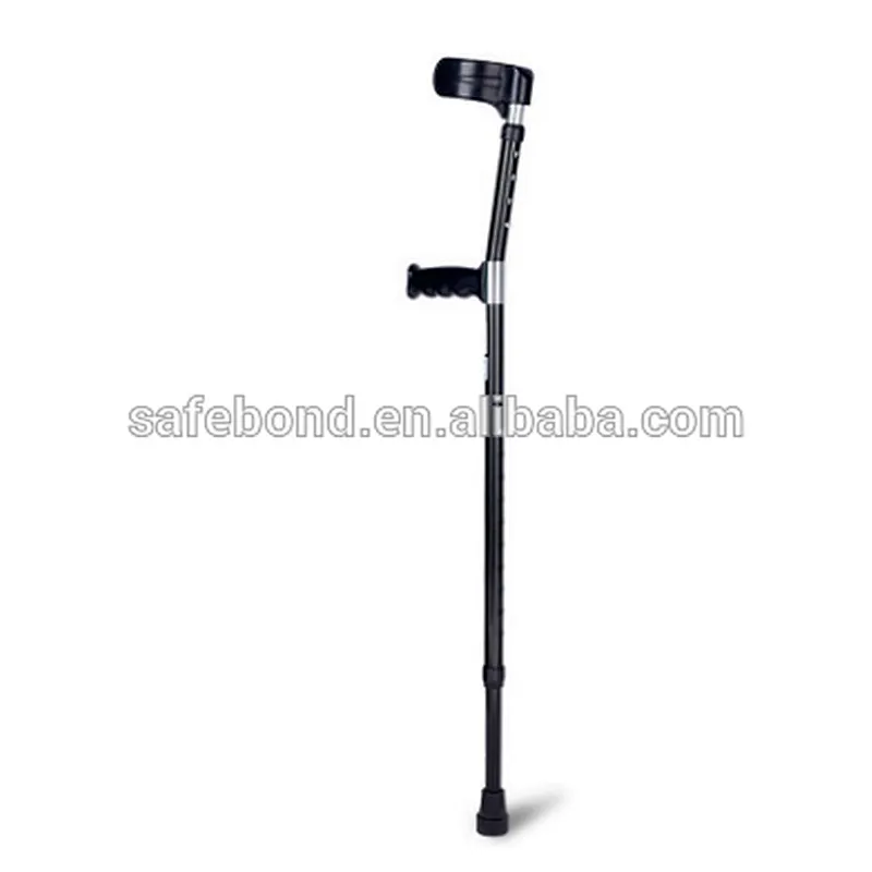 walking cane hands free crutch wuth rubber tips