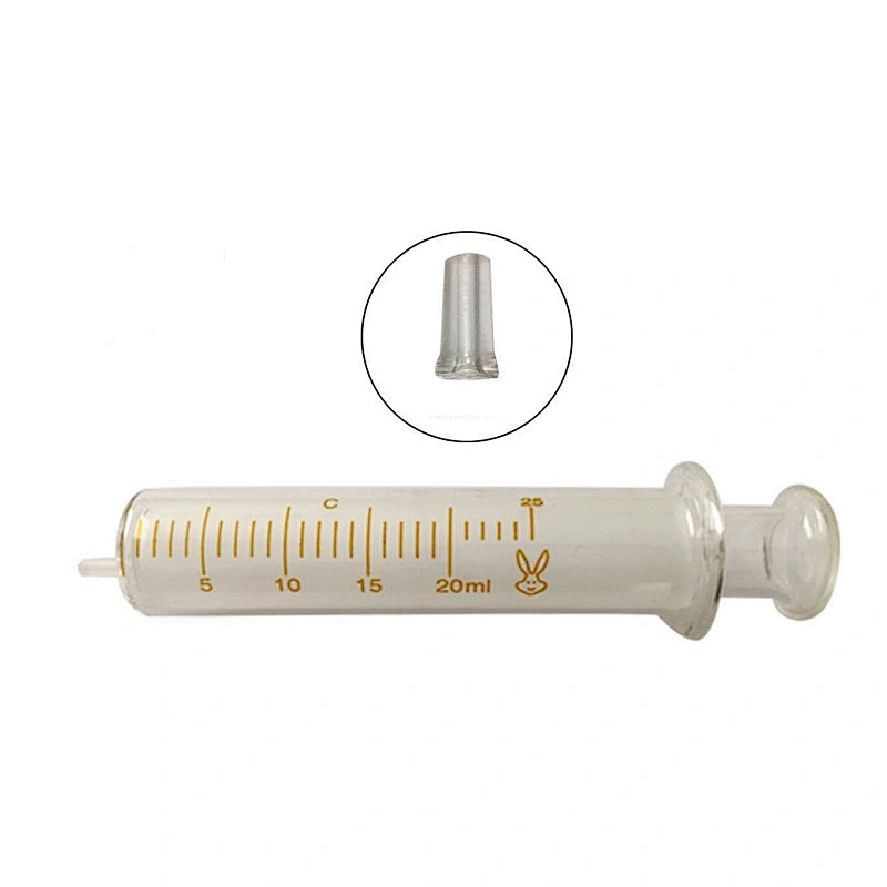 Hot Sale High Quality Plastic 1 ml 10 ml  50 ml Pyrex Disposable Syringe