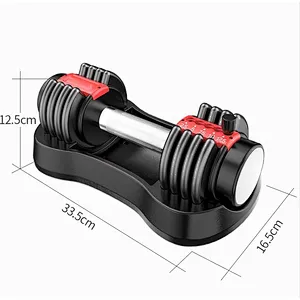 High Quality Factory 12kg Dumbbells Gym Weight Lifting Training Dumbbell Set Adjustable