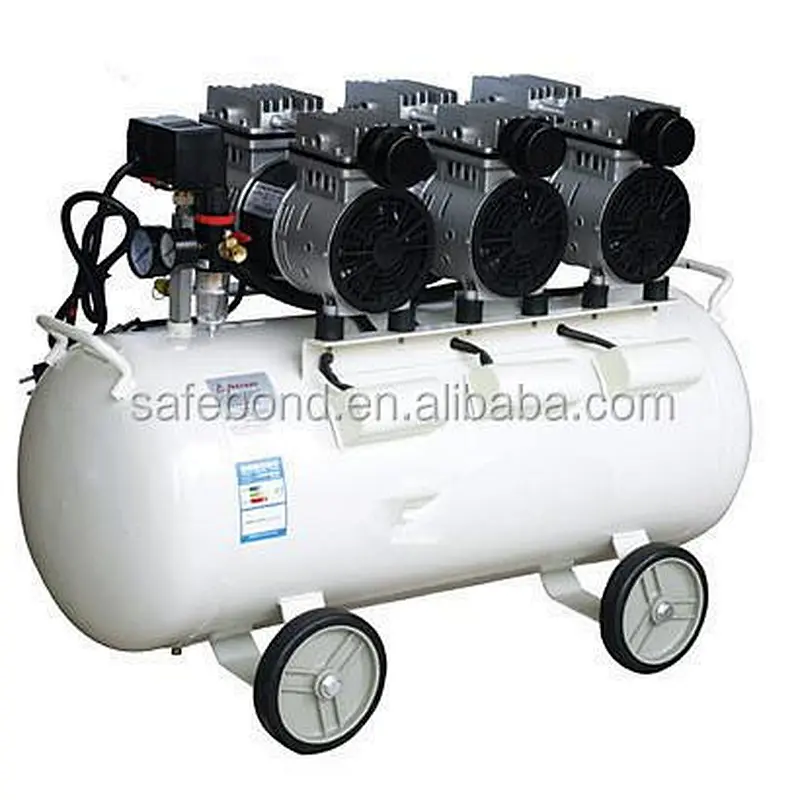 Quiet oil-free mute air compressor 70L dental air compressor Oil-free mute air compressor air compressor quiet  air compressor