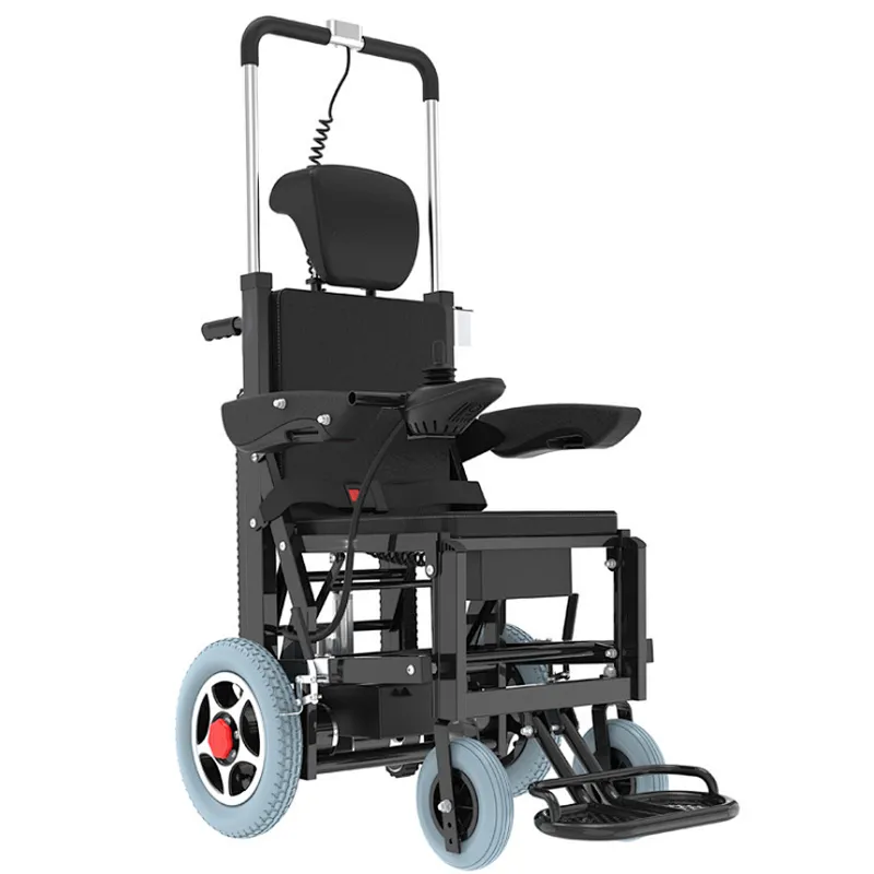 New Design Four Wheels Electric Stair Climbing Wheelchair