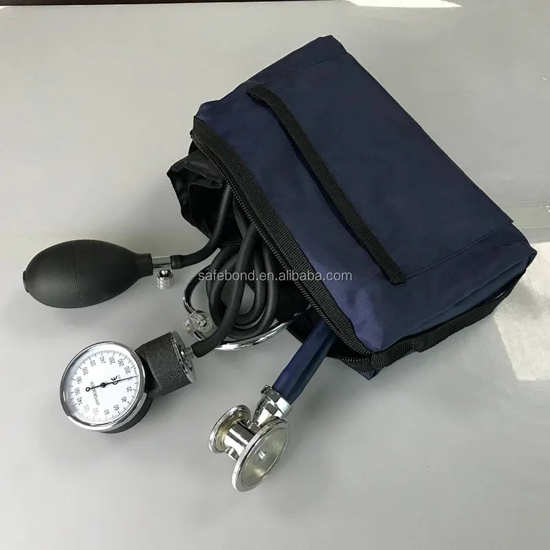High Quality Doctor Medical Kit Cheap Nurse Kit Portable Stethoscope Kit Electric Blood Pressure Monitor Ce OEM Sphygmomanometer
