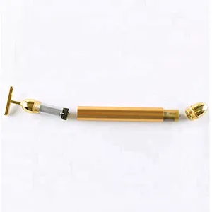 Slim Face 24k Gold Vibration Facial Skin Roller Massager Stick