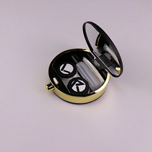 Factory Wholesale Contact Lens Case With Mirror Cheap Price Mini Contact Lenses Case Custom Portable Easy to Carry Box