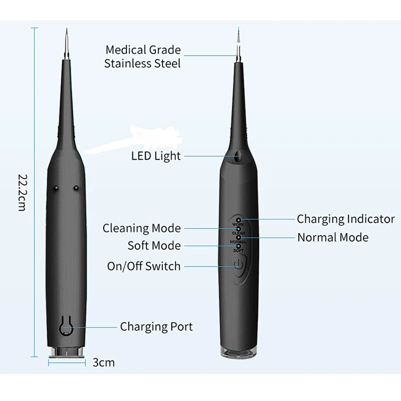 Portable Dental Calculus Remover Ultrasonic High Quality Tooth Cleaning Machine