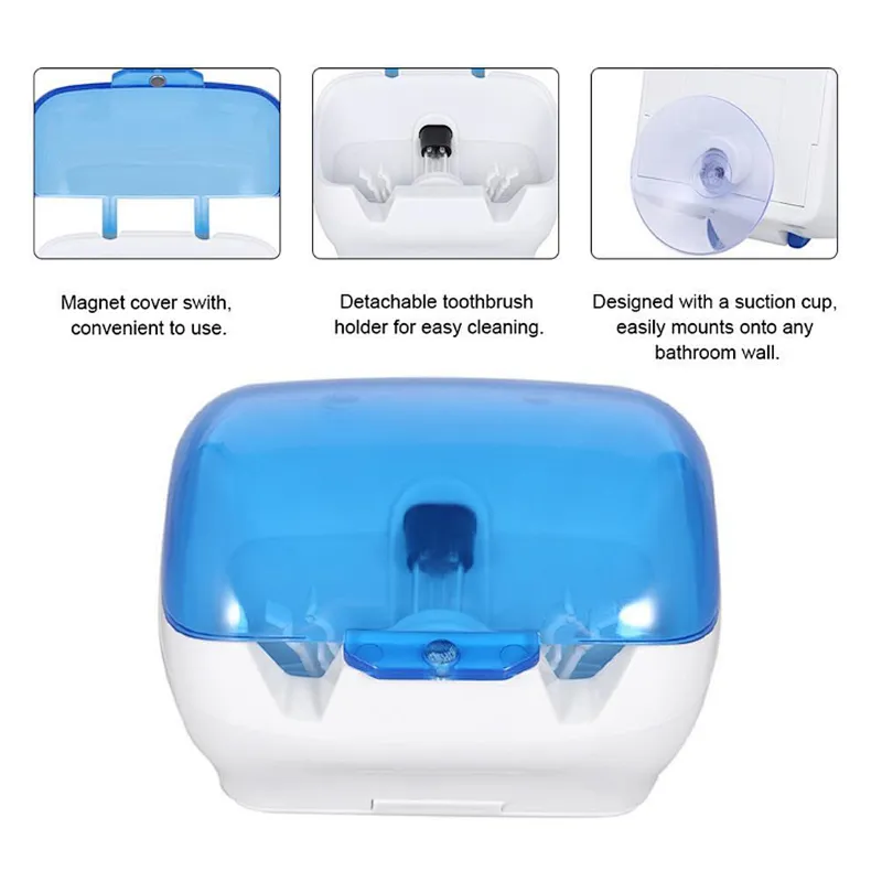 UV Toothbrush Sanitizer Portable Toothbrush Sterilization Box Toothbrush Sterilizer Sterilizer UV Toothbrush Sanitizer