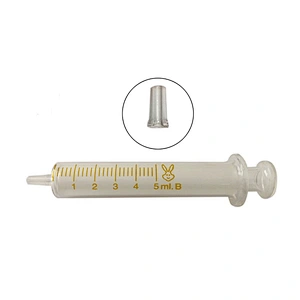 Hot Sale High Quality Plastic 1 ml 10 ml  50 ml Pyrex Disposable Syringe