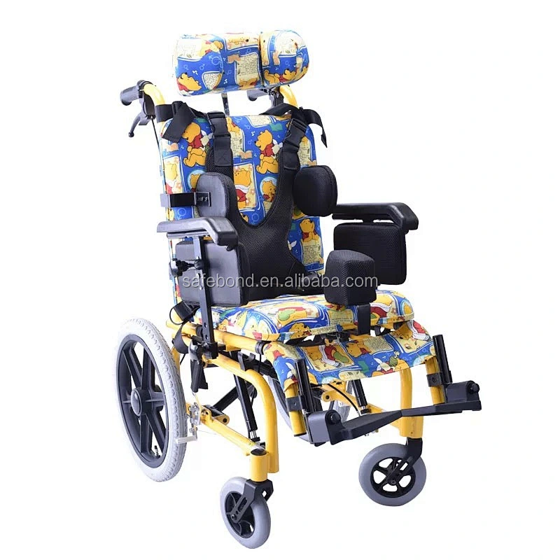 Colorful Manual wheelchairs for cerebral palsy children sale lightweight wheelchairs for sale