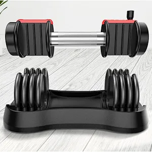 Dumbbell 12kg gym work out hand weights adjustable dumbbell set