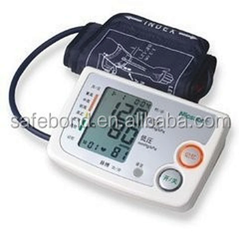 Automatic Extra Large LCD Pulse Rate Digital Wrist Tech Blood Pressure Monitor