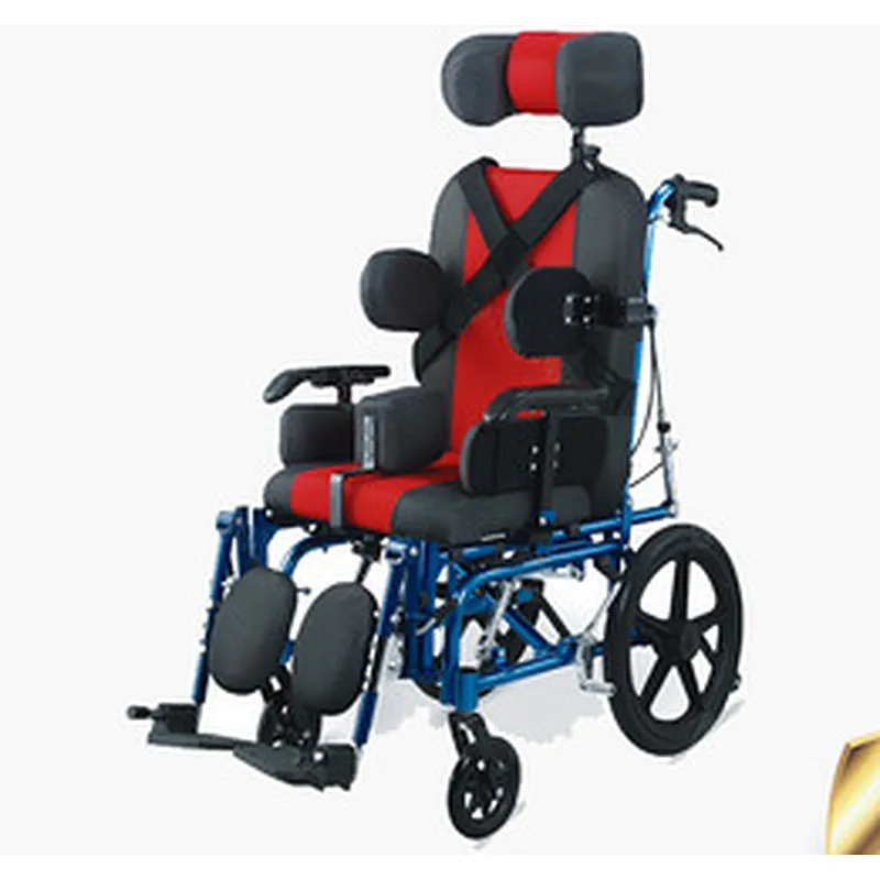 Aluminum Foldable Frame Manual Cerebral Palsy Wheelchair for Cerebral Palsy Walker