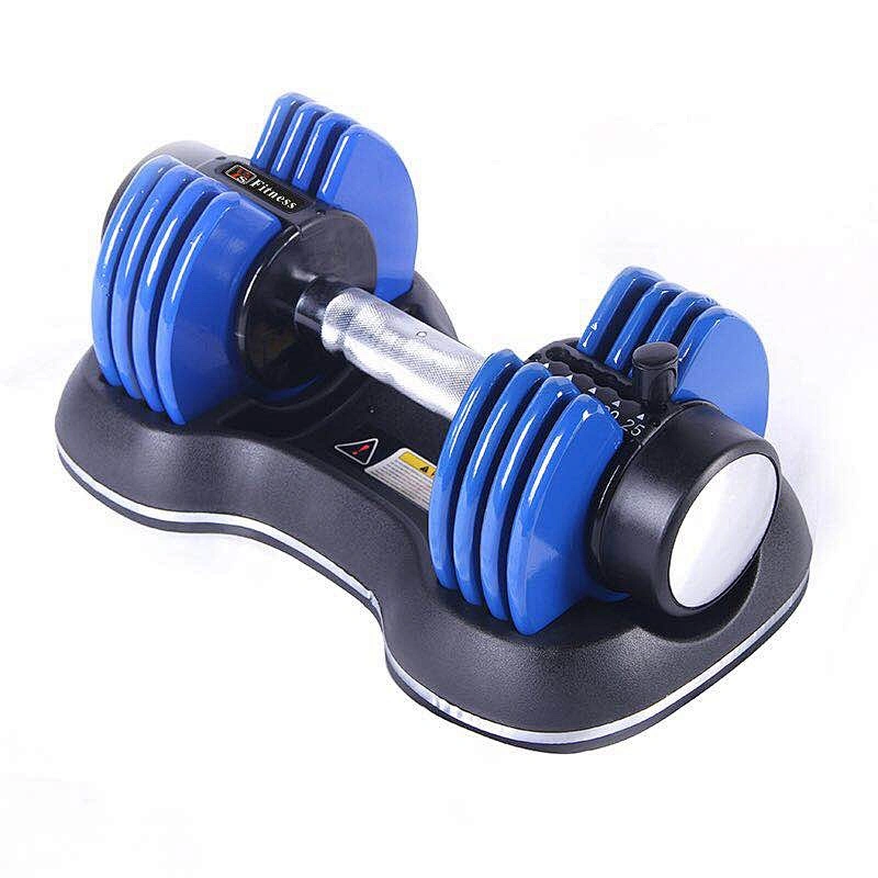 Dumbbell 12kg gym work out hand weights adjustable dumbbell set
