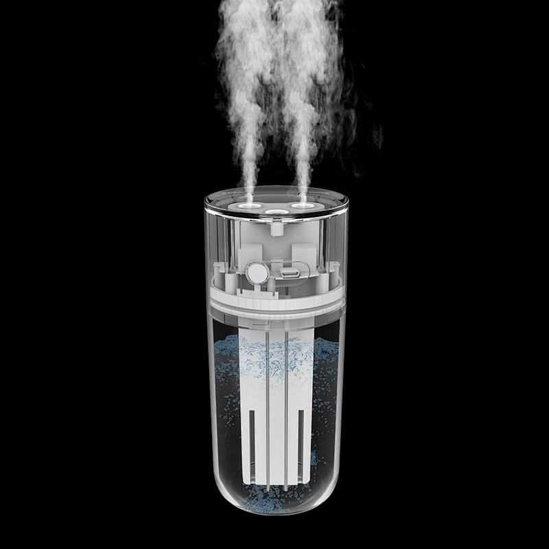 USB Wireless Commercial Humidifier Cool Mist LED Night Light Mute Air Humidifier Double Spray cute humidifier 400ml Cool Mist LED Night Light Mute Air Humidifier USB Wireless Commercial Humidifier