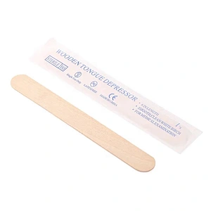 Medical supplie doctor sterile plastic tongue depressor