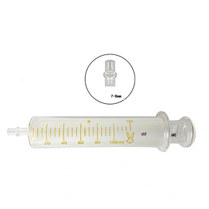 Hot Sale High Quality Plastic 1 ml 10 ml  50 ml Pyrex Disposable Syringe