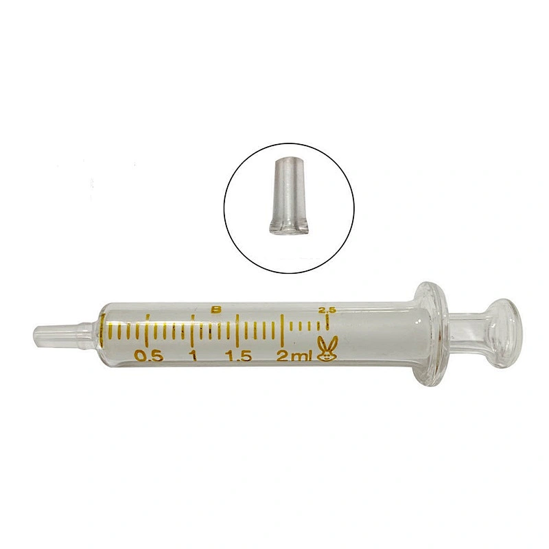 Hot Sale High Quality Plastic 1 ml 10 ml  50 ml Pyrex Disposable Syringe