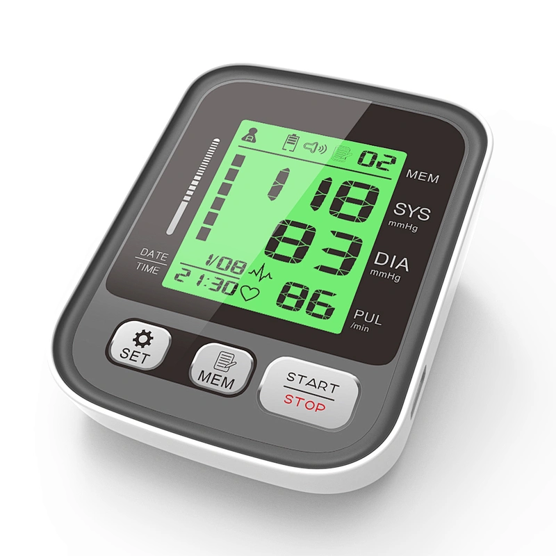 Full Automatic 3 Color Backlight Digital Blood Pressure Meter Upper Arm Blood Pressure Monitor for Sale Full Automatic 3 Color Backlight Digital Blood Pressure Meter Automatic Digital Upper Arm Blood Pressure Monitor digital blood pressure monitor