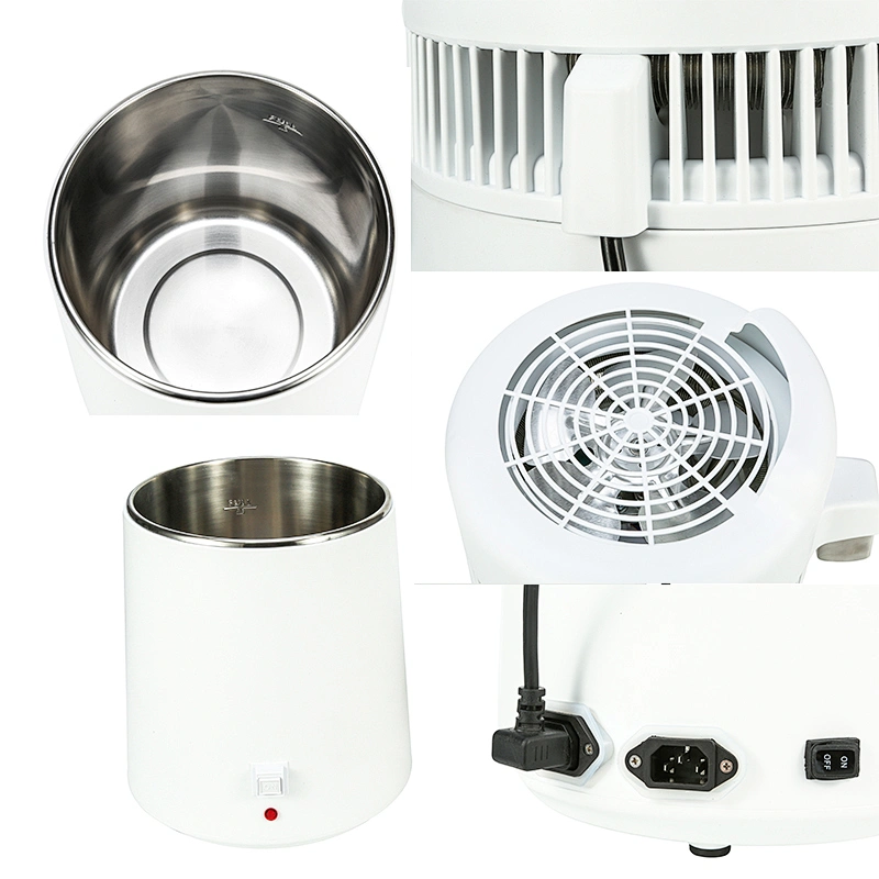 Household 6L water distilling machine with plastic jug
