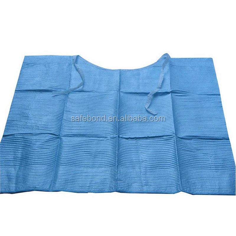 Wholesale 3 Ply Waterproof Medical Disposables Dental Bib CE Approved