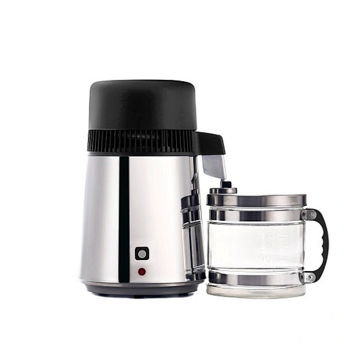 High Pure Water stainless steel Filtration distilled water machine home price 4L