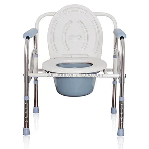 China Hot Sale Hospital Folding Walker/Commode Chair Price/Potty Chair Adult