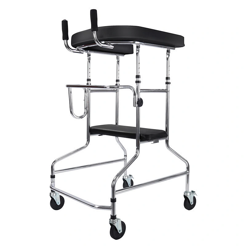 Cerebral Palsy Hemiplegia Patients Walking Training Aids Rehabilitation Walker for Adults