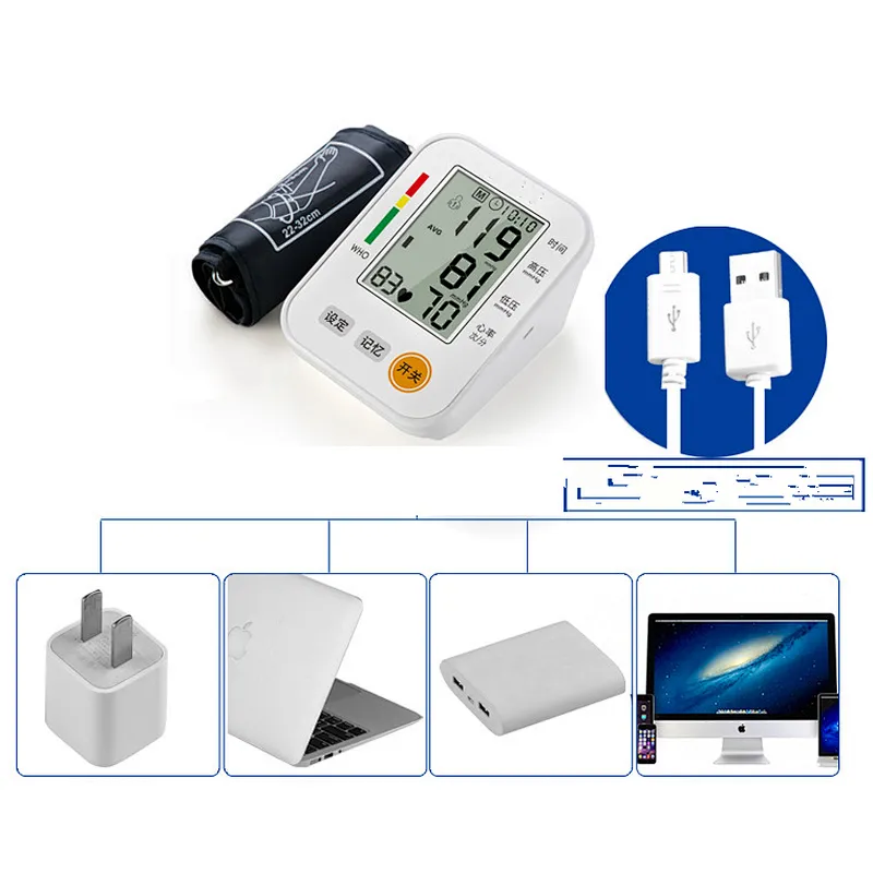 Easy To Use Talking Functional Digital Blood Pressure Monitor Calibration Blood Pressure Monitor