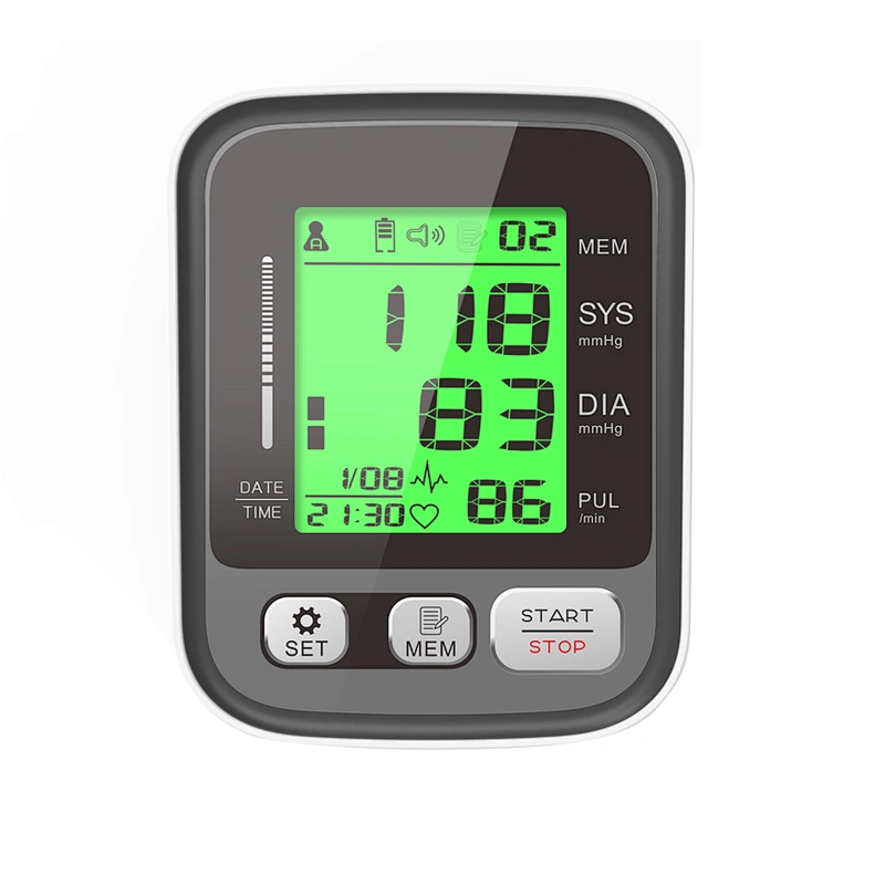 Full Automatic 3 Color Backlight Digital Blood Pressure Meter Upper Arm Blood Pressure Monitor for Sale Full Automatic 3 Color Backlight Digital Blood Pressure Meter Automatic Digital Upper Arm Blood Pressure Monitor digital blood pressure monitor