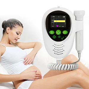 Professional Fetal Doppler Portable Ultrasound Baby Heart Doppler Fetal Monitor