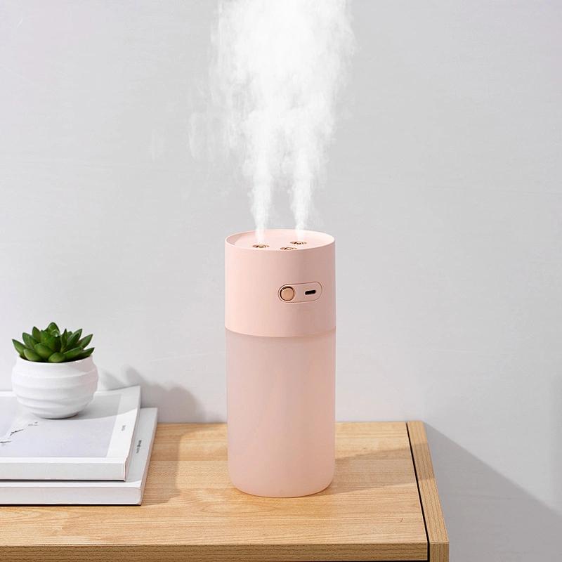 Portable Rechargeable Cute Led Light USB Cool Mist Humidifier 400 ml Double Spray wireless Led Light USB Cool Mist humidifier Rechargeable Cute Led Light USB Cool Mist Humidifie Cool Mist Humidifier 400 ml Double Spray