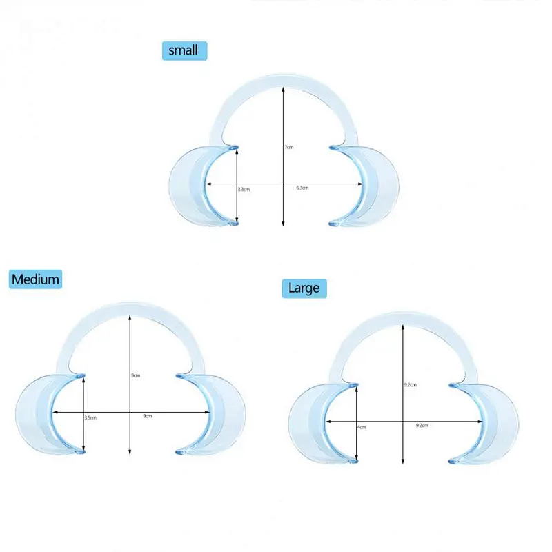 Dental Clinic Cheek Retractor Plastic Teeth Whitening Mouth Opener