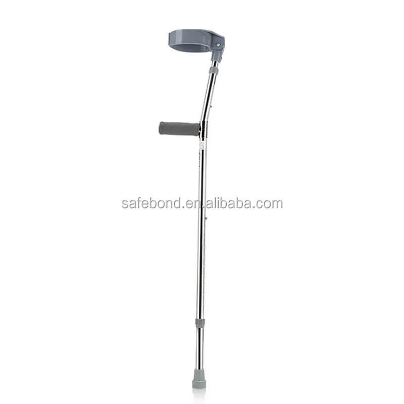 walking cane hands free crutch wuth rubber tips